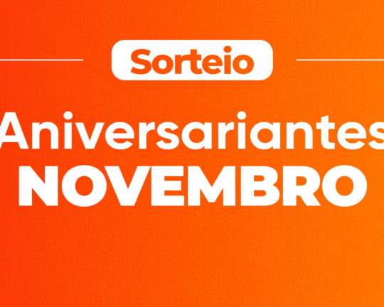Sorteio Aniversariantes Novembro 2025