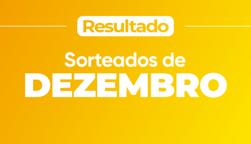 Capa Sorteados de Dezembro