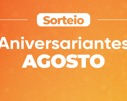 Sorteio Aniversariantes Agosto 2026